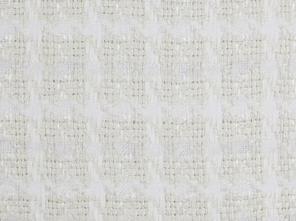 Set med 2 DOURIS prydnadskuddar 45 x 45 cm ljusbeige rutig Lumarko!