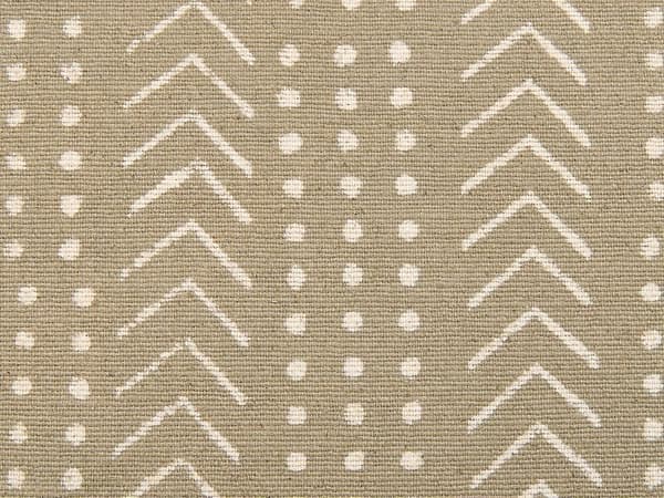 Set med 2 prydnadskuddar SENECIO Bomull 45 x 45 cm Beige Geometriskt mönster Lumarko!