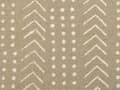 Miniatyrbild 6 av 7: Set med 2 prydnadskuddar SENECIO Bomull 45 x 45 cm Beige Geometriskt mönster Lumarko!