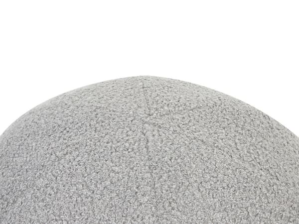 SALVIA Boucle Pyntepude 30 x 30 cm Ensfarvet Grå Lumarko!