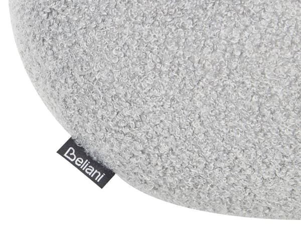SALVIA Boucle Pyntepude 30 x 30 cm Ensfarvet Grå Lumarko!