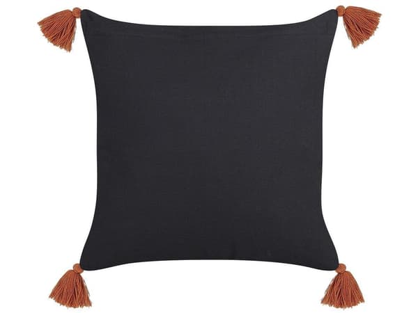 Set med 2 PANAX sammetsprydnader 45 x 45 cm Färgglatt blommönster Lumarko!