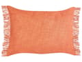 Miniatyrbild 3 av 8: Set med 2 MABA prydnadskuddar i bomull 50 x 35 cm Orange Enfärgade Lumarko!