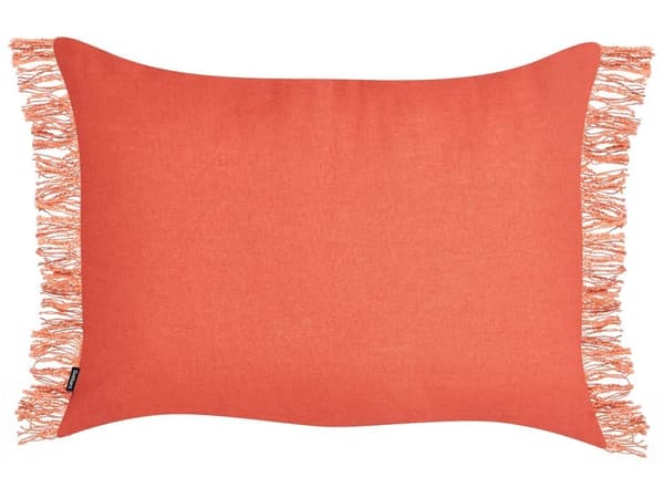 Set med 2 MABA prydnadskuddar i bomull 50 x 35 cm Orange Enfärgade Lumarko!
