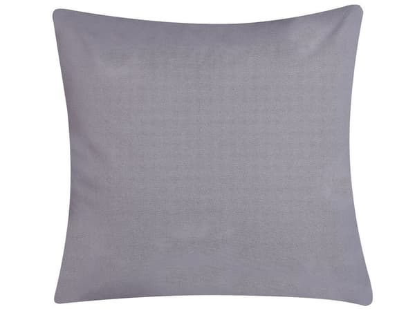 Set med 2 prydnadskuddar DIGITALIS bomull 45 x 45 cm grå abstrakt mönster Lumarko!