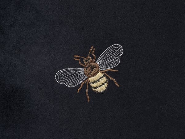 Sæt med 2 pyntepuder TALINUM fløjl 45 x 45 cm sort dyremønster Lumarko!