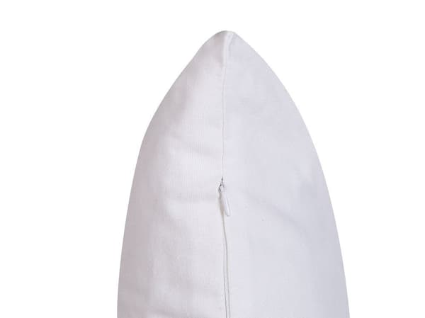 Set med 2 prydnadskuddar ABELIA Bomull 45 x 45 cm Svart/vit Abstrakt mönster Lumarko!