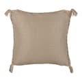 Miniatyrbillede 1 af 6: ERIGERON Jute Pyntepude 45 x 45 cm Beige Ensfarvet Lumarko!
