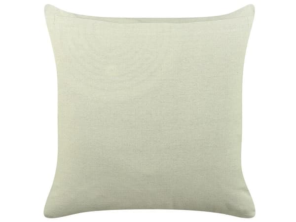 Set med 2 prydnadskuddar RUNGIA sammet 45 x 45 cm grönt blommönster Lumarko!