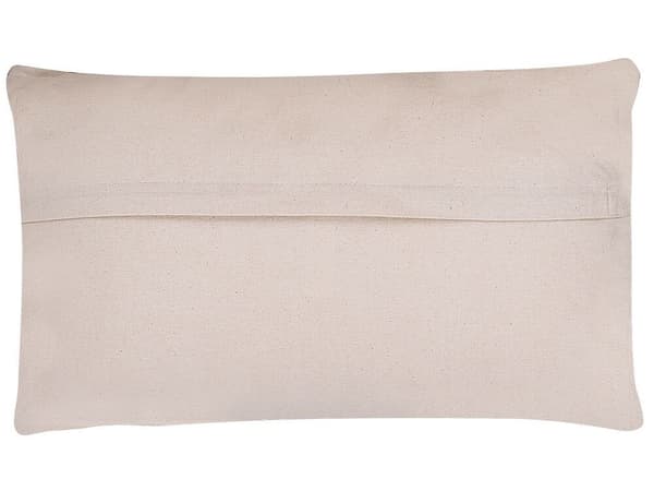 Dekorativ kudde i bomull med geometriskt mönster 30 x 50 cm flerfärgad BETULA Lumarko!