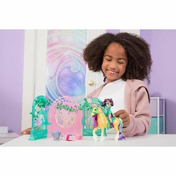 Fluffy toy Spin Master Mini Muñeca Ava y Leaf Color Reveal Unicorn Academy Multicolour Plastic Unicorn