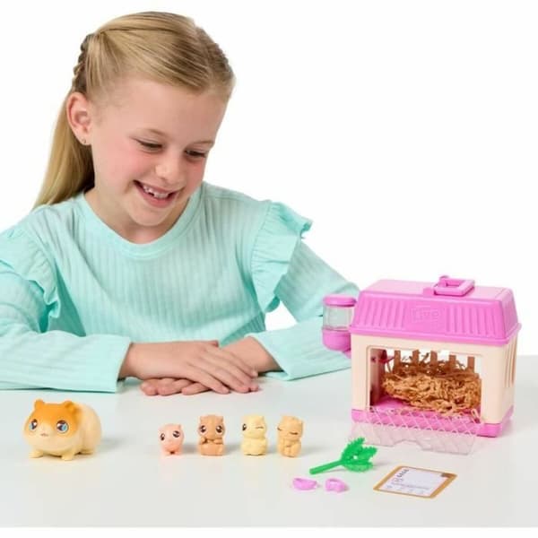 Fluffy toy Little Live Pets Mama Surprise Hamsters Orange Plush Hamster