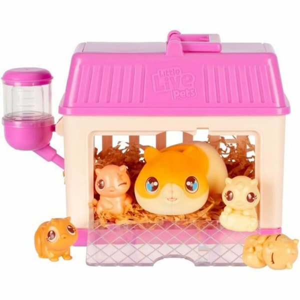 Fluffy toy Little Live Pets Mama Surprise Hamsters Orange Plush Hamster
