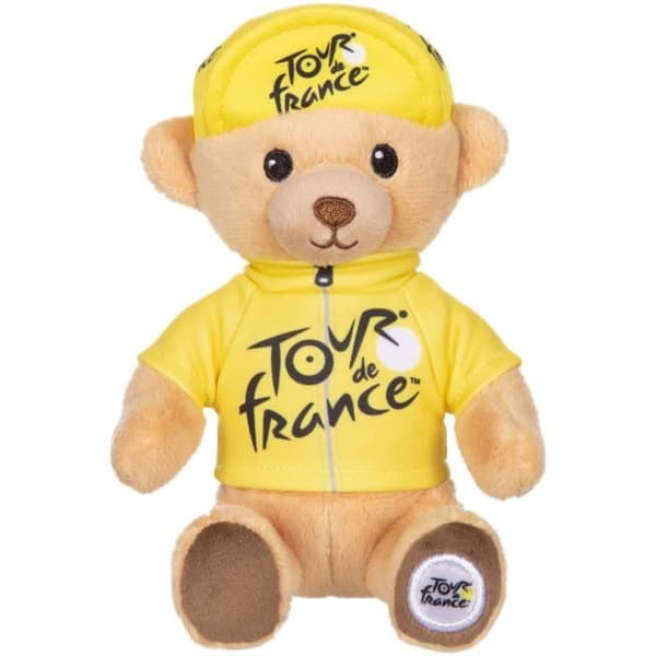 Plysch - GIPSY TOYS - Tour De France - GUL JERSEYBJÖRN 15 CM
