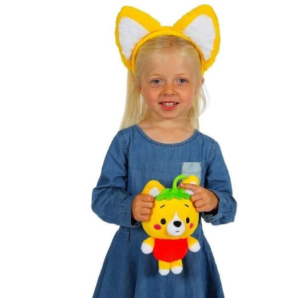 Lilla Corgi Cuties mjukisdjur - GIPSY TOYS - 20 cm - Jordgubb