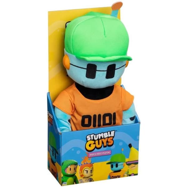 Stor plyschleksak - BANDAI - Stumble Guys - Robotkillen - 30 cm