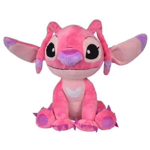 Nicotoy goseängel 120 cm mjuk leksak rosa/lila