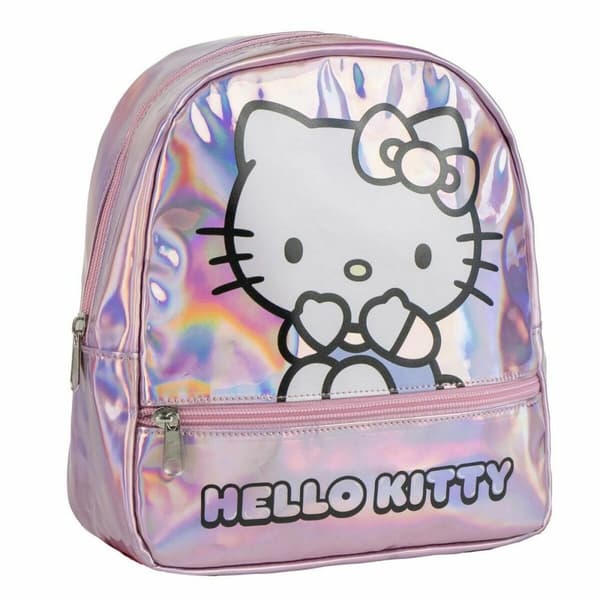 Skolryggsäck Hello Kitty Rosa