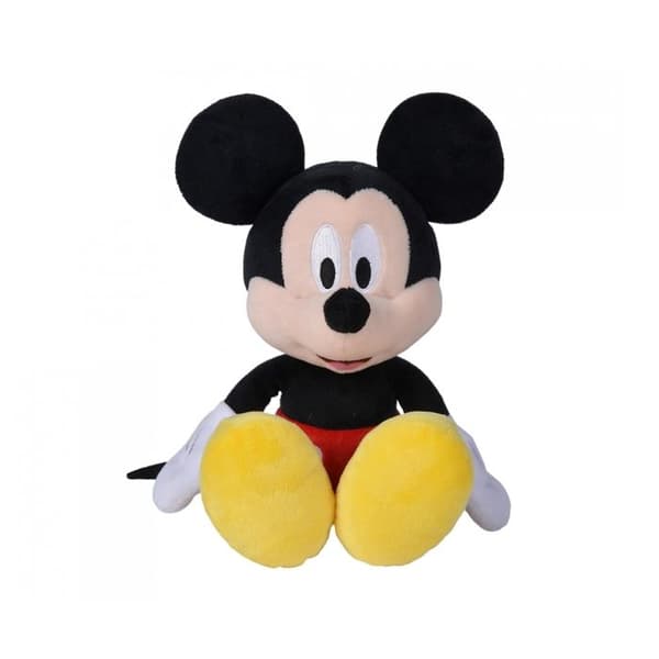 Plyschleksak - DISNEY - Mickey Mouse Refresh Core - 25 cm - Flerfärgad - Mjuk och behaglig att ta på