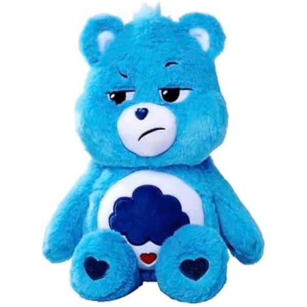 Gosedjur - SIMBA - Care Bears - 35 cm - Blå - Lämplig från födseln