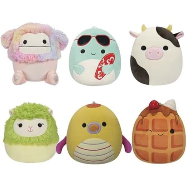 Plyschleksak - SQUISHMALLOWS - B18 A - 20 cm - Flerfärgad - Diverse modeller