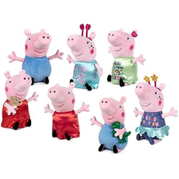 Plyschleksak - PLAY BY PLAY - Peppa Pig - Flerfärgad - 20 cm - För barn från födseln
