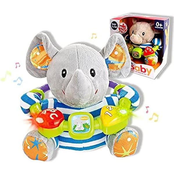 Mjuk leksak - REIG - Baby Sunki - Gul - 0 månader - Inomhus
