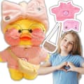 Miniatyrbillede 1 af 8: Lalafanfan And Plyslegetøj Maskot 30CM