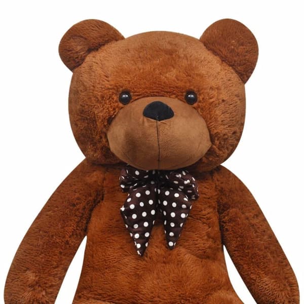vidaXL Nalle pehmolelu XXL 135 cm ruskea