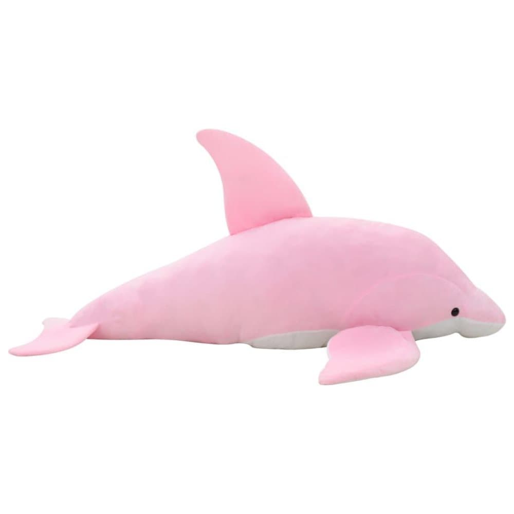 vidaXL Lekedelfin i plysj rosa