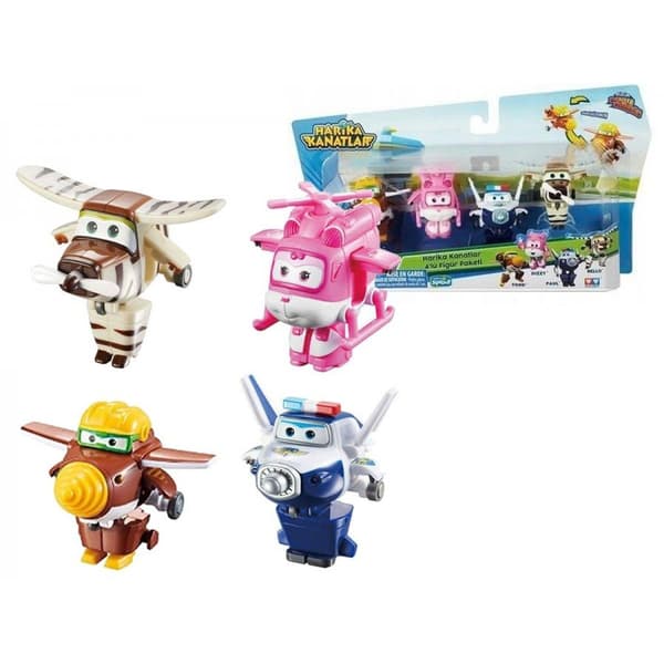 Super Wings - Mini Transformer Todd, Dizzy, Paul, Bello