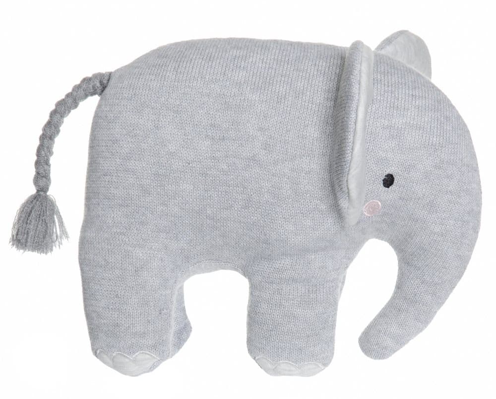 Teddykompaniet Cozy Knits Elefant 25 cm Grå