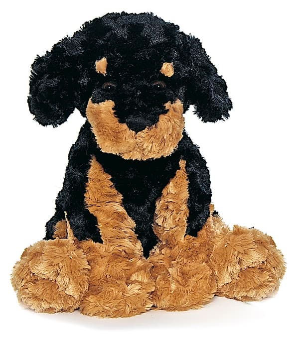 Vovvarna 40 cm Brunsvart Teddykompaniet