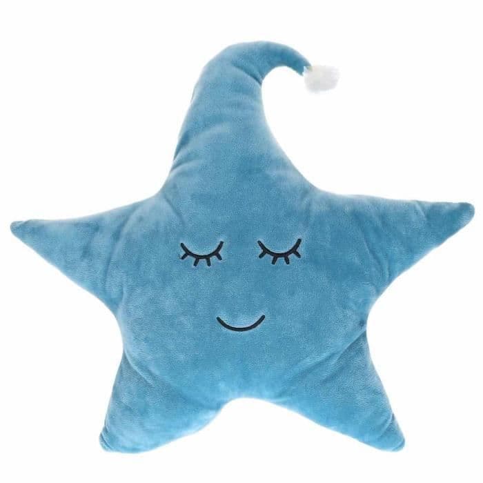 APUNA CRIB Light Up Star -pehmeä lelu - vaaleankeltainen / Ankan sininen