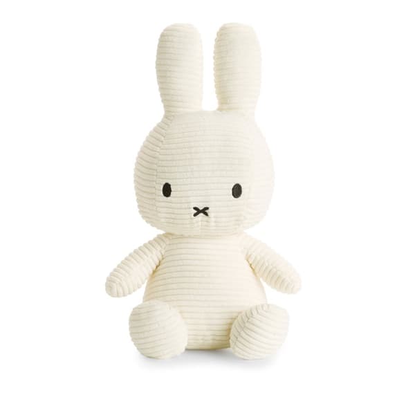 Miffy Corduroy, Kosedyr 33 cm, Vit