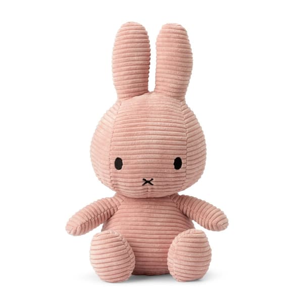 Miffy Corduroy, Kosedyr 33 cm, Rosa
