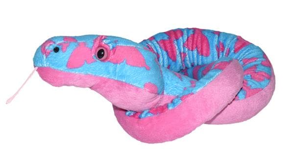 Butterfly Glitter Snake, store leker 137 cm, Wild Republic