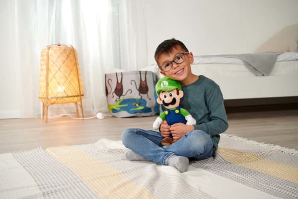 Super Mario Luigi Gosedjur 30 cm Nintendo