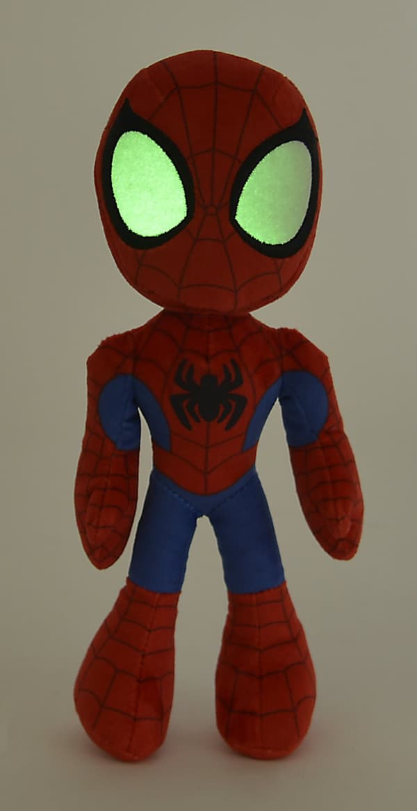 Disney Spidey Gosedjur med Självlysande Ögon (25 cm)
