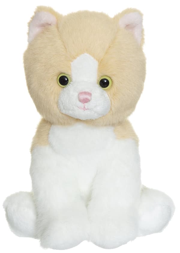 Kattunge Kosedyr 18 cm Beige Teddykompaniet