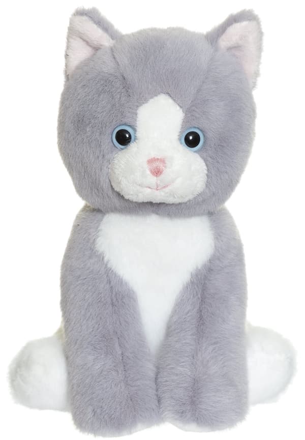 Kattunge Grå Kosedyr 18 cm Teddykompaniet