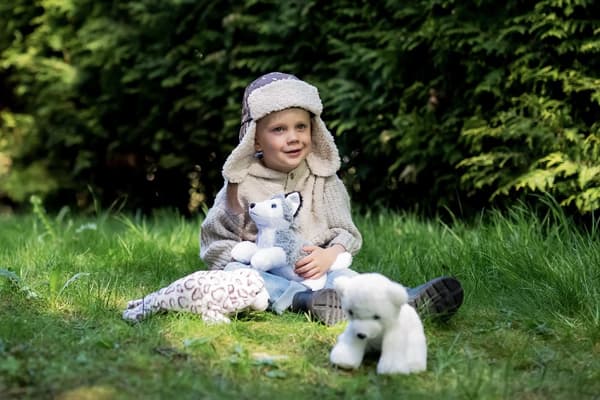 Issbjørn Kosedyr 18 cm Teddykompaniet