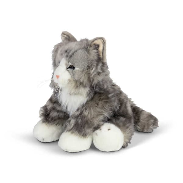 World Of Nature Grå Katt Kosedyr Animigos