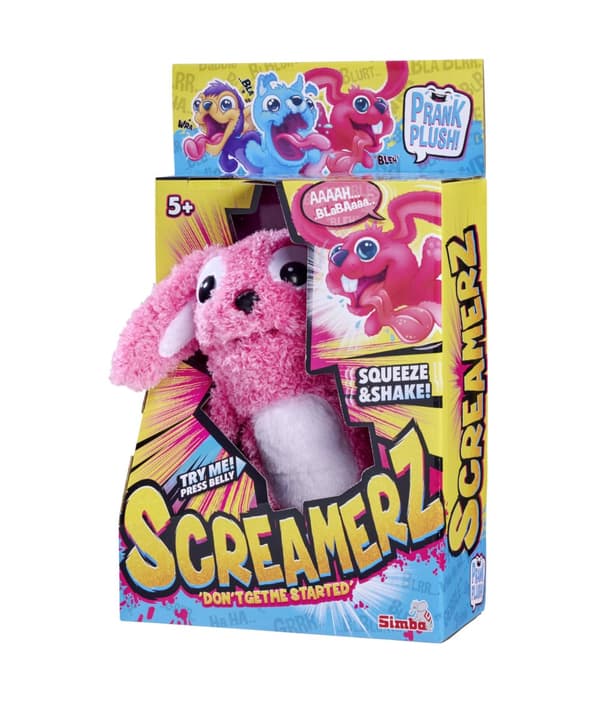 Simba Toys ScreamerZ Kanin Kosedyr med Lyd 30 cm