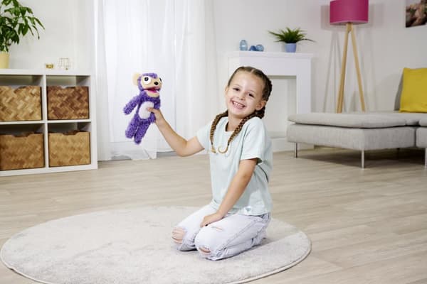 Simba Toys ScreamerZ Apa Gosedjur med Ljud 30 cm