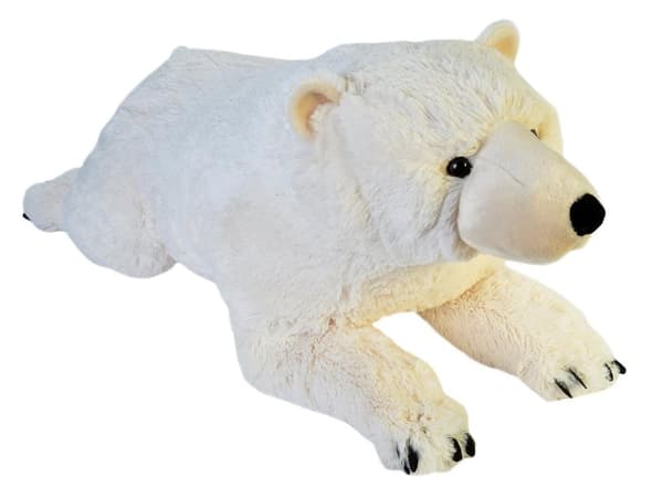 Wild Republic Cuddlekins Jumbo isbjörn 76 cm