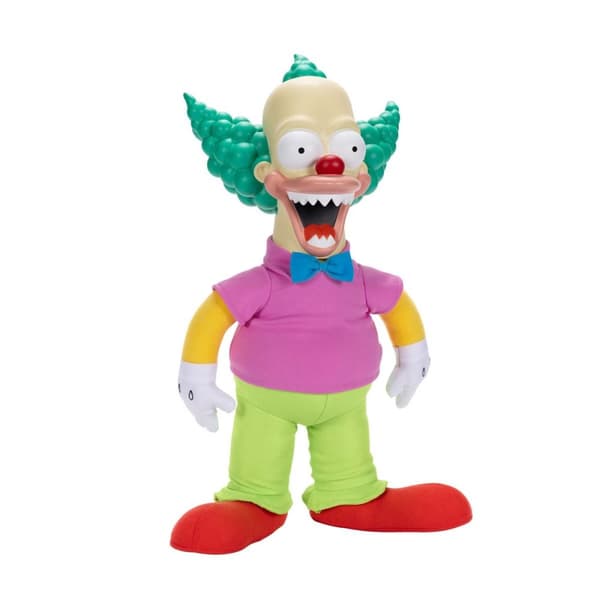 JAKKS Pacific The Simpsons Feature Plush 16 tommers god / ond Krusty