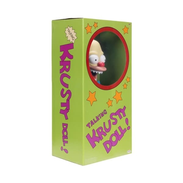 JAKKS Pacific The Simpsons Feature Plush 16 tommers god / ond Krusty