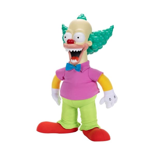 JAKKS Pacific The Simpsons Feature Plush 16 tommers god / ond Krusty