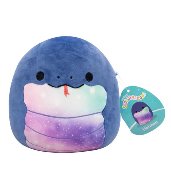 Squishmallows 19 cm P20 Plysj - Herman Snake (206077)